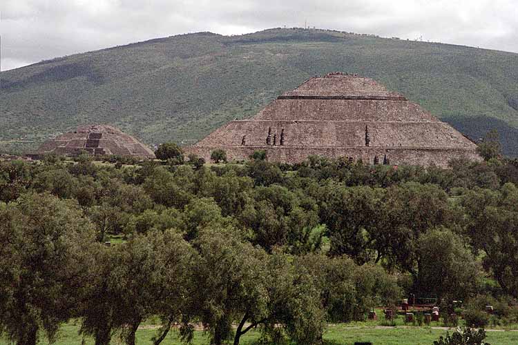 two pyramids